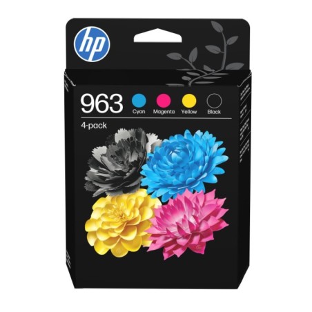 CRT HP 963 - Pack de 4 CMYK - (MC 12) - **DC Only**