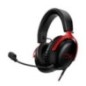 HyperX Cloud III Casque gamer filaire, 7.1 Virtual Surround - Rouge