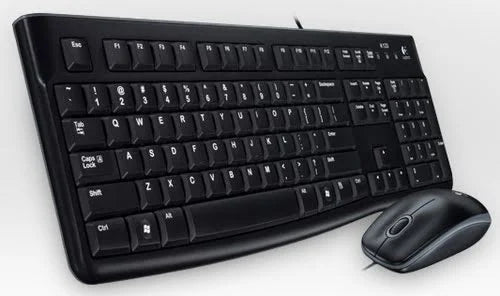 Pack 2en1 (Clavier/Souris) Logitech Desktop MK120 (Noir) - 920-002539