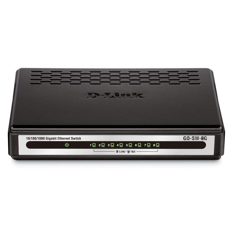 Switch D-Link 8 ports 10/100/1000 - GO-SW-8G